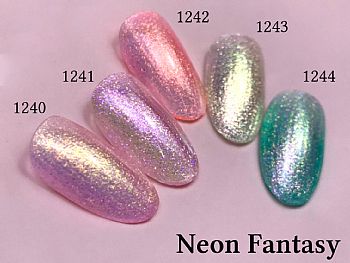 CQ-Neon FantasyIce Gel A Black⽦-Neon Fantasy